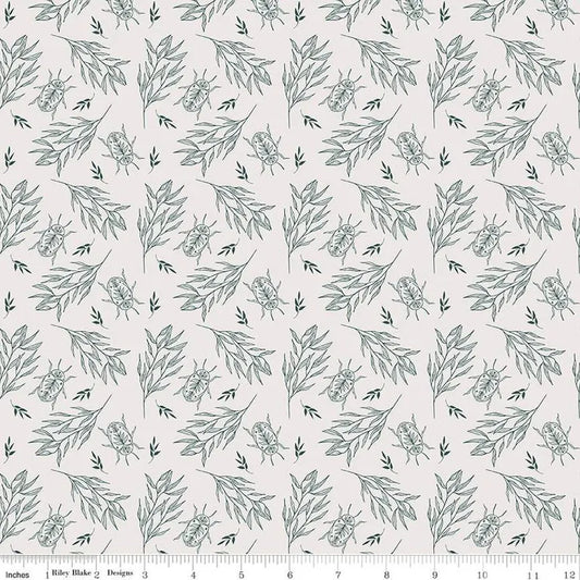 "Garden Dreams Beetle Off White"-RBD