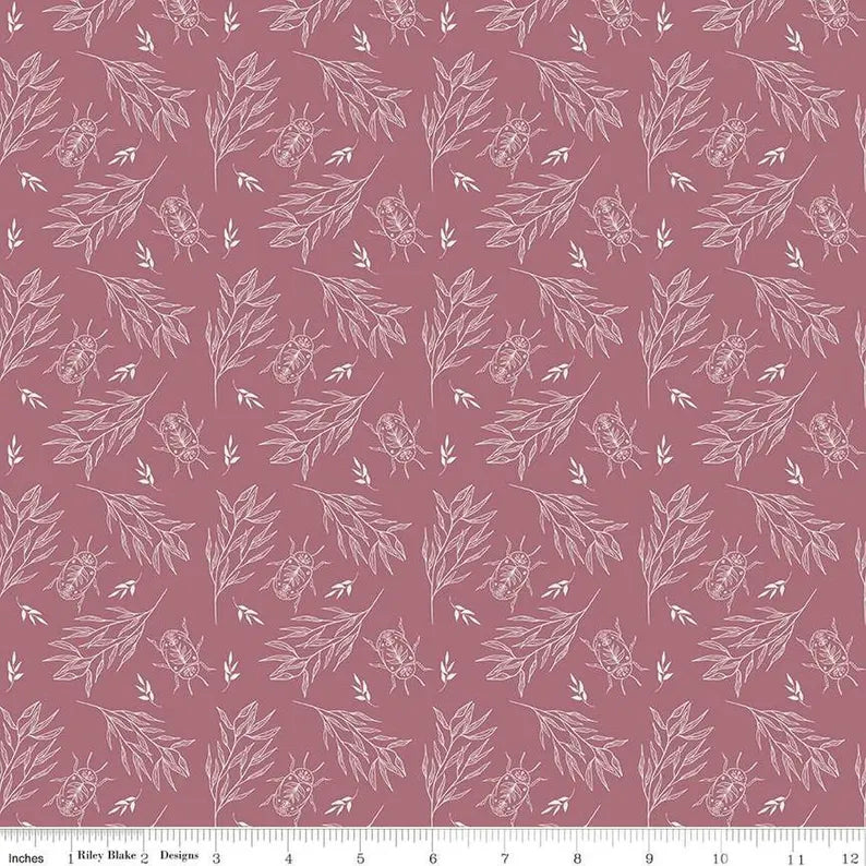 "Garden Dreams Beetle Dusty Rose"-RBD