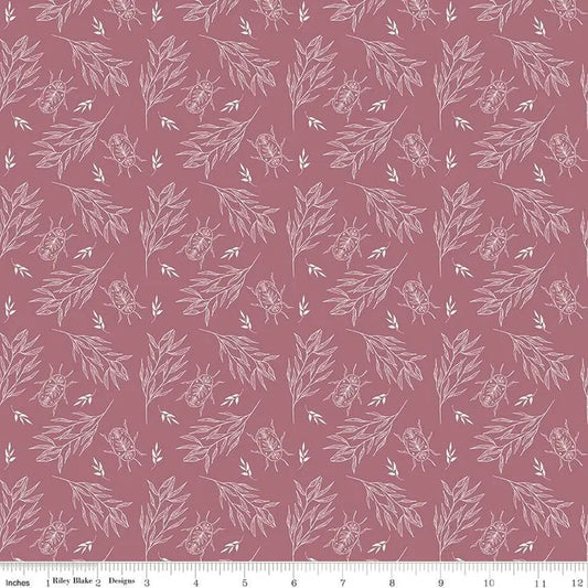 "Garden Dreams Beetle Dusty Rose"-RBD